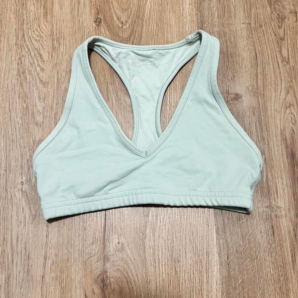 Aritzia tna action pale mint bra